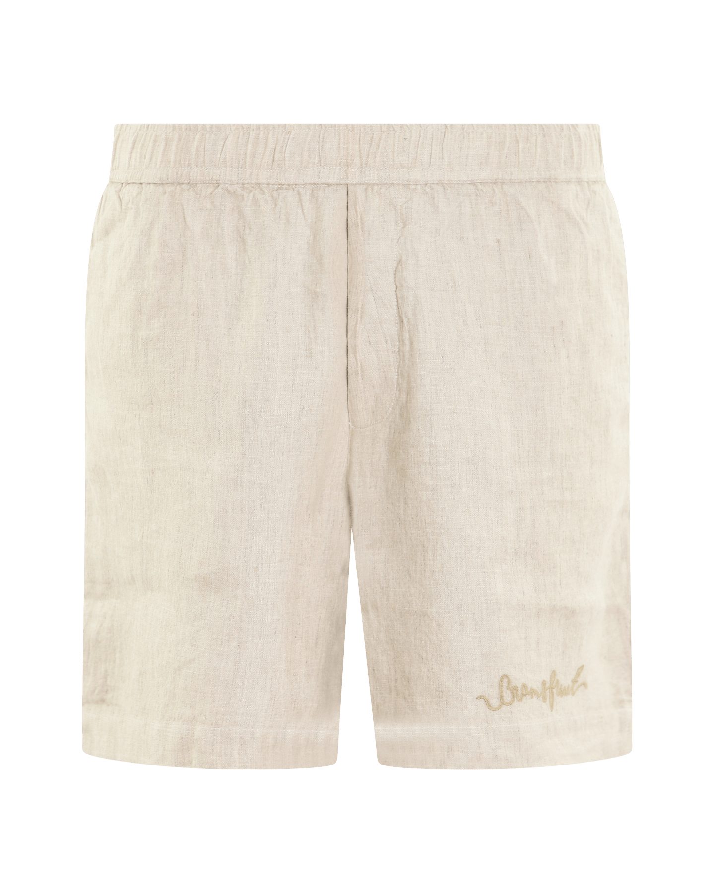 Bram's Fruit Heren Garden Hose Linen Short Beige - Eleganza.nl