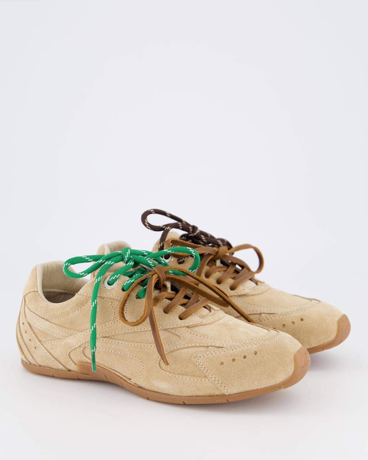 Bronx Dames Bronx MYR - AA Sneaker Beige - Eleganza.nl