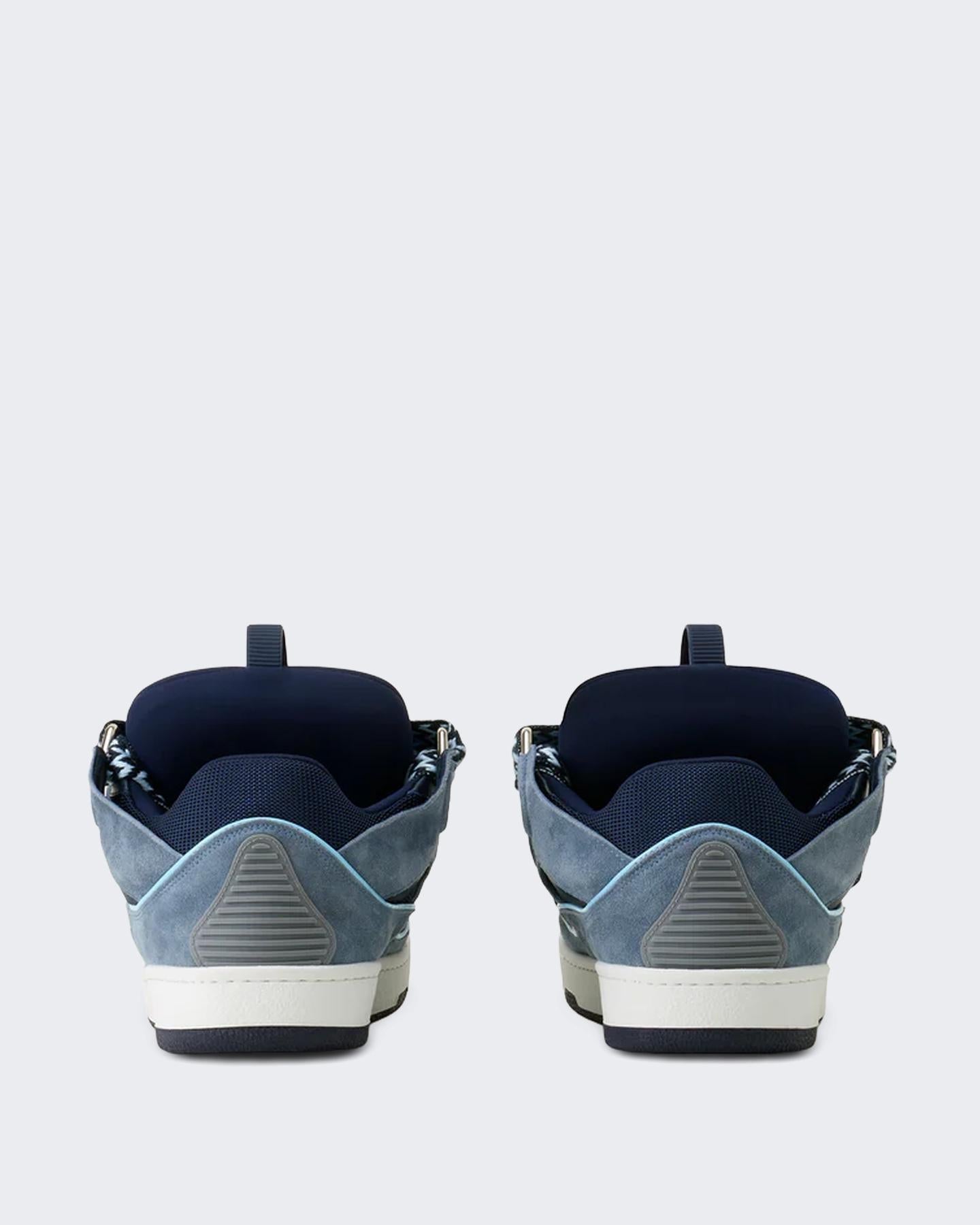 Heren Curb Sneakers Bicolor