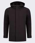 Woolrich Men's Soft Shell Barrow Coat Black — huidige kleur