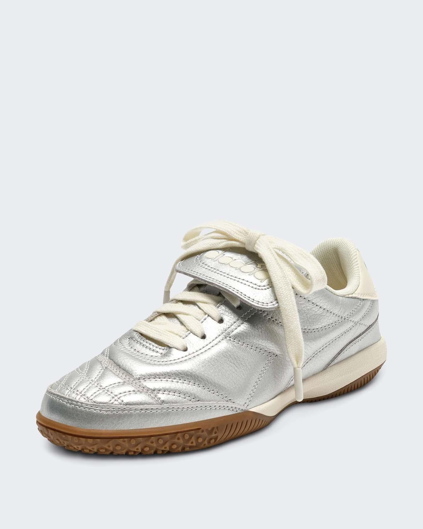 Diadora Dames Gold Indoor Metallic