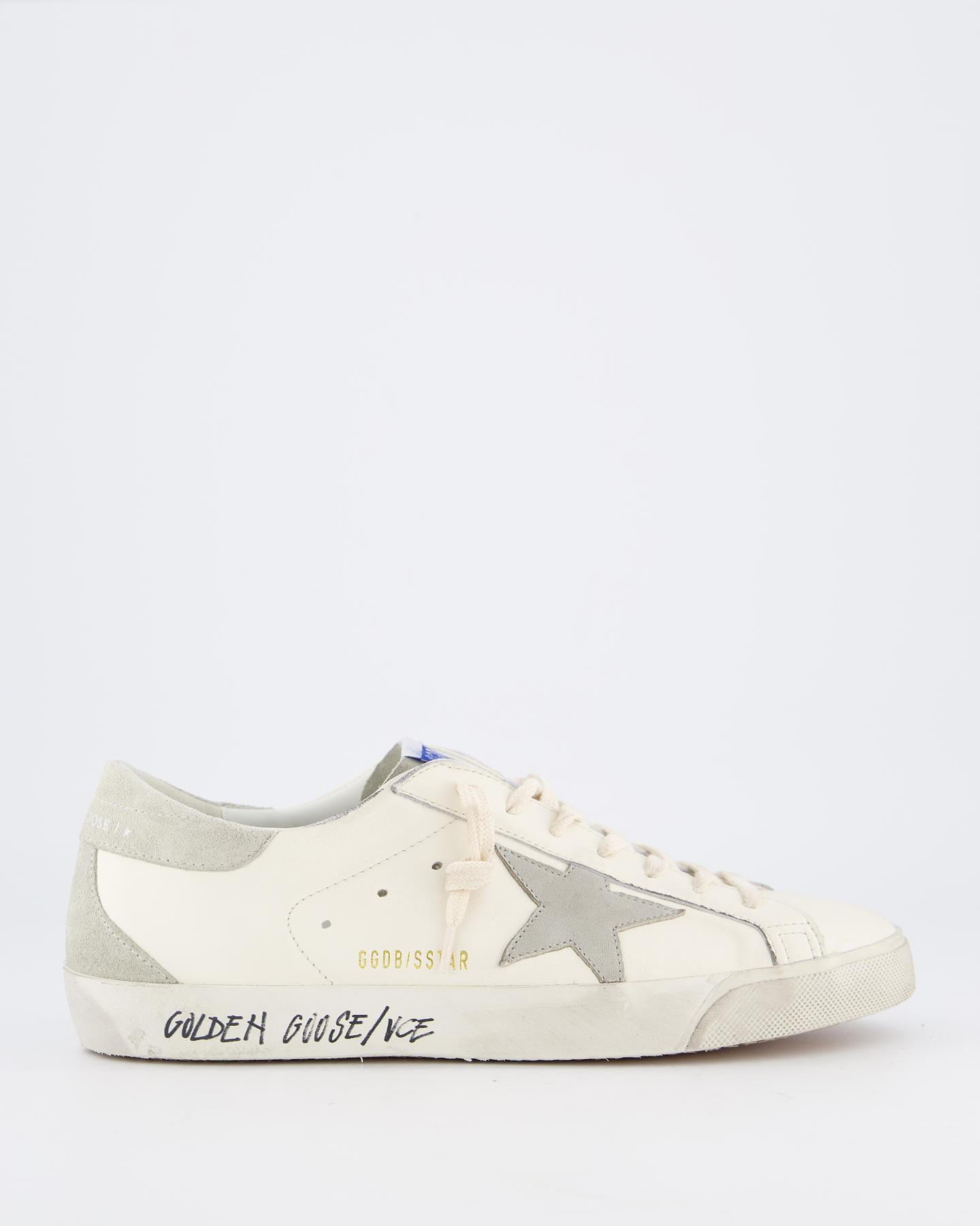 Heren Super-Star Sneaker Wit/Grijs