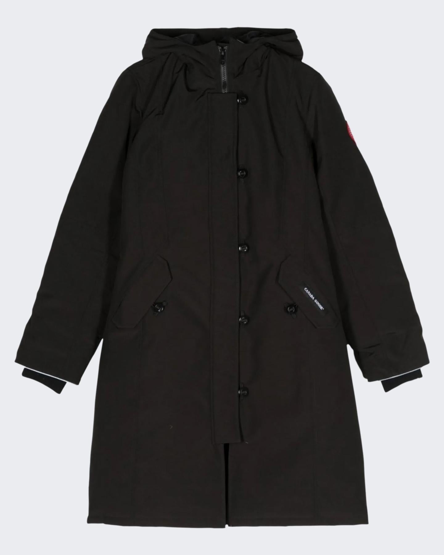 Canada Goose Kids Brittania Parka Zwart - Eleganza.nl