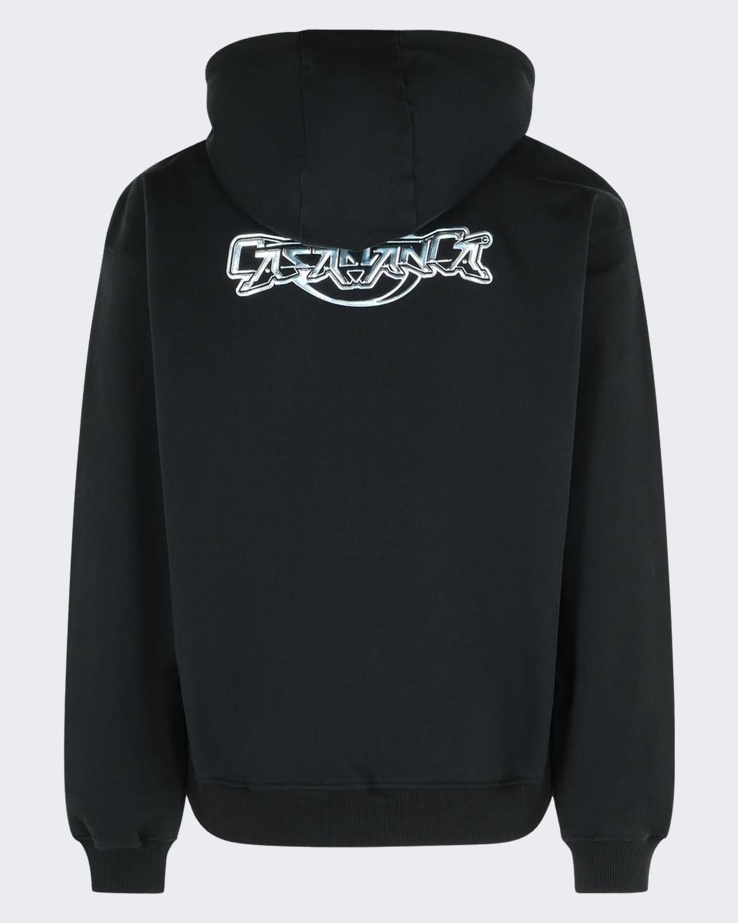 Casablanca Heren CASA CHROME FULL ZIP HOODIE - Eleganza.nl