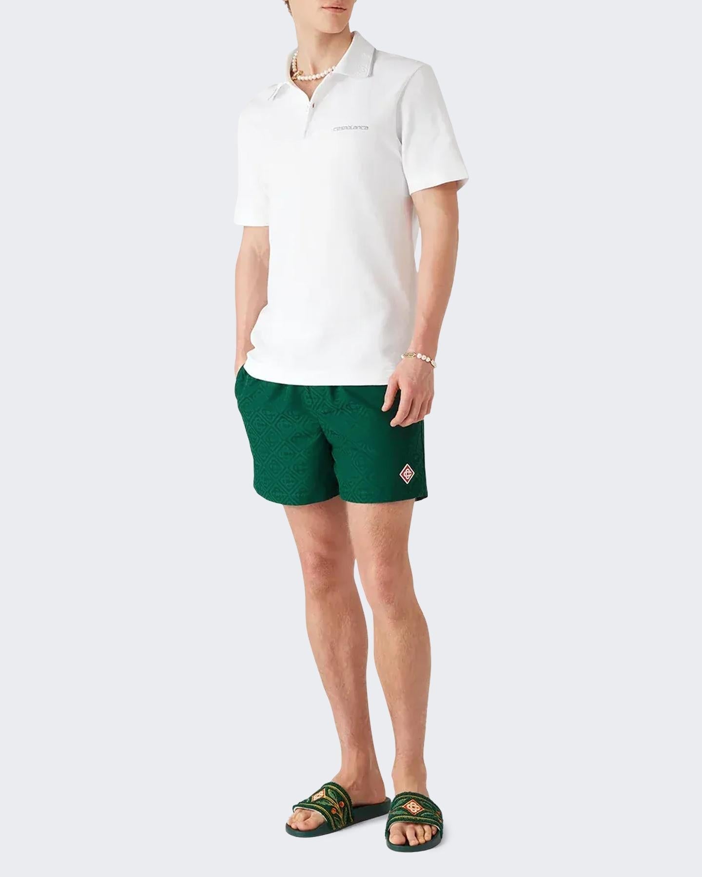 Casablanca Heren Monogram Swim - Eleganza.nl