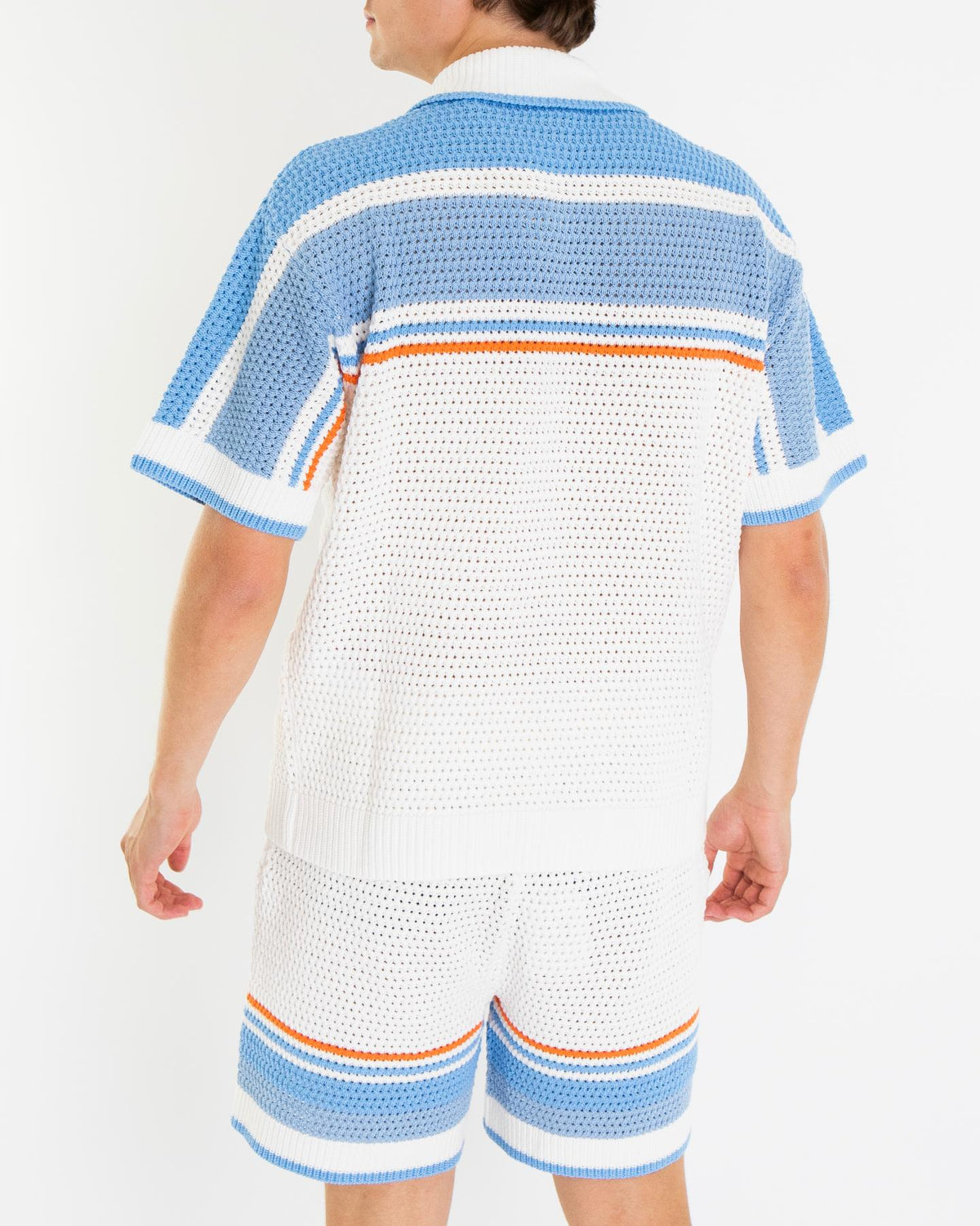 Casablanca Heren Crochet Shirt