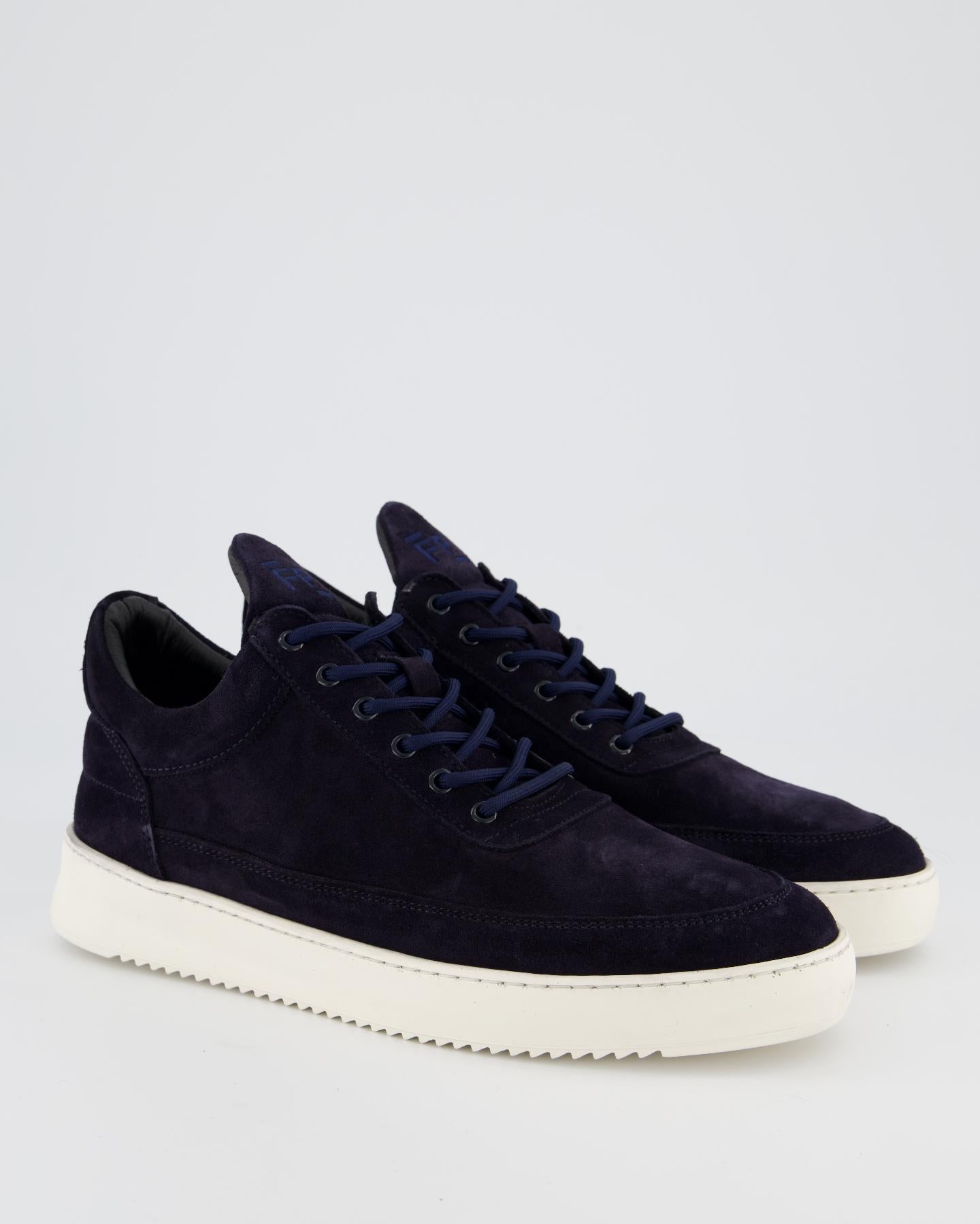 Men Low top suede blue