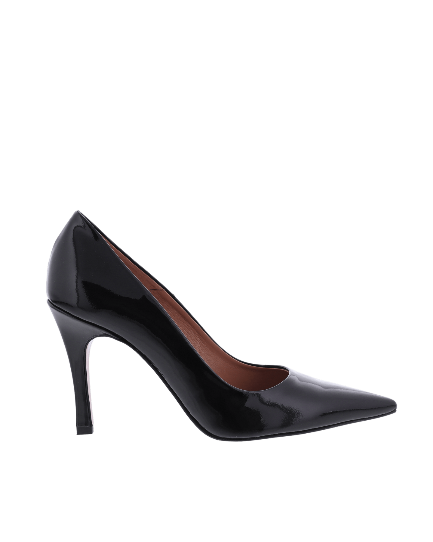 Women Lax leather pump black