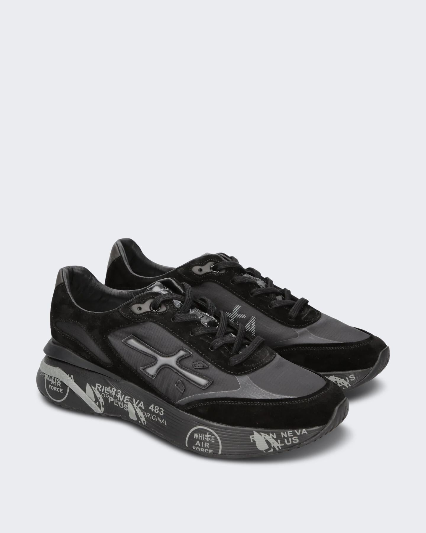 Heren Moerun Sneaker Zwart