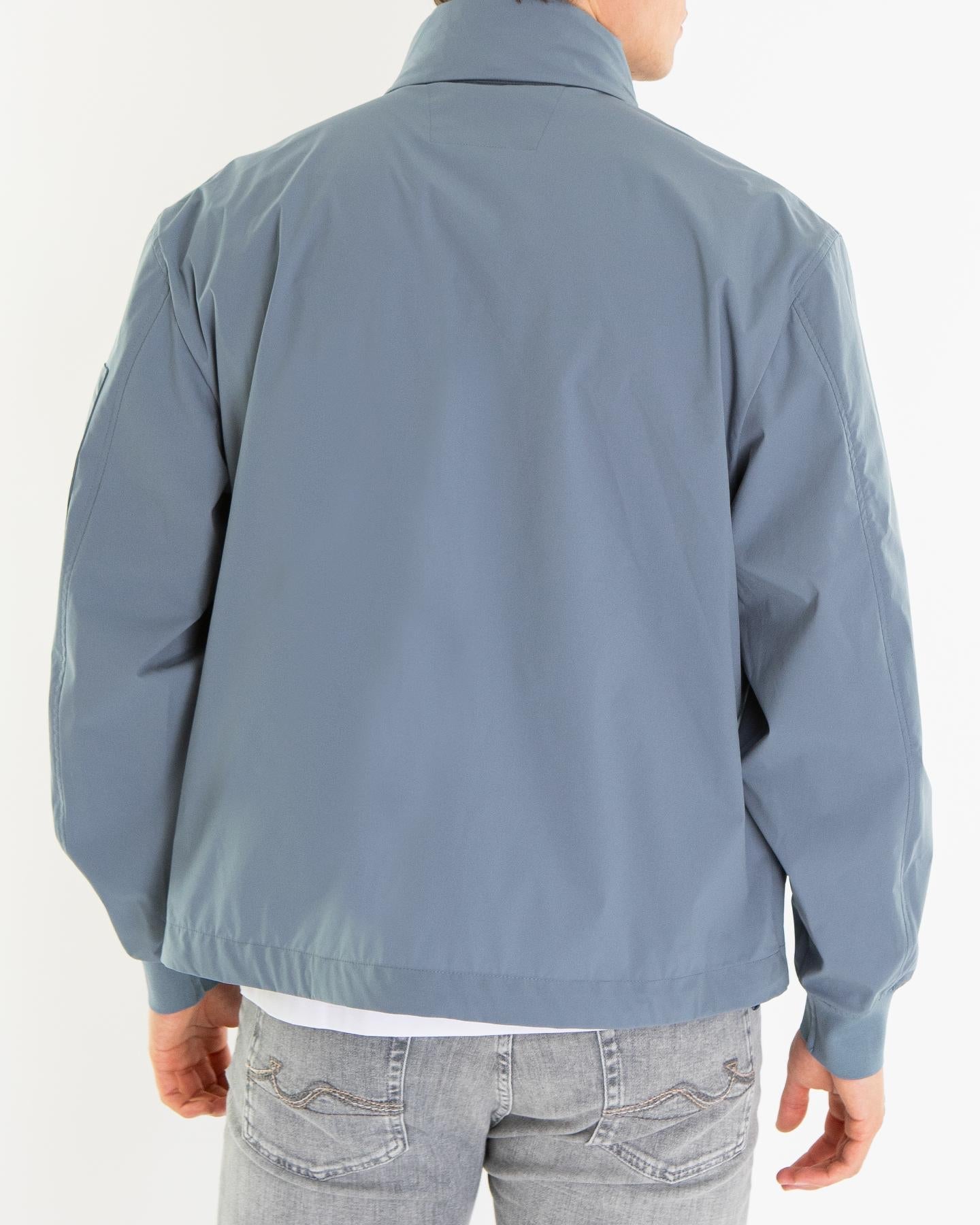 C.P.Company Heren Pro - Tek Button Hood Jack Grijs - Eleganza.nl