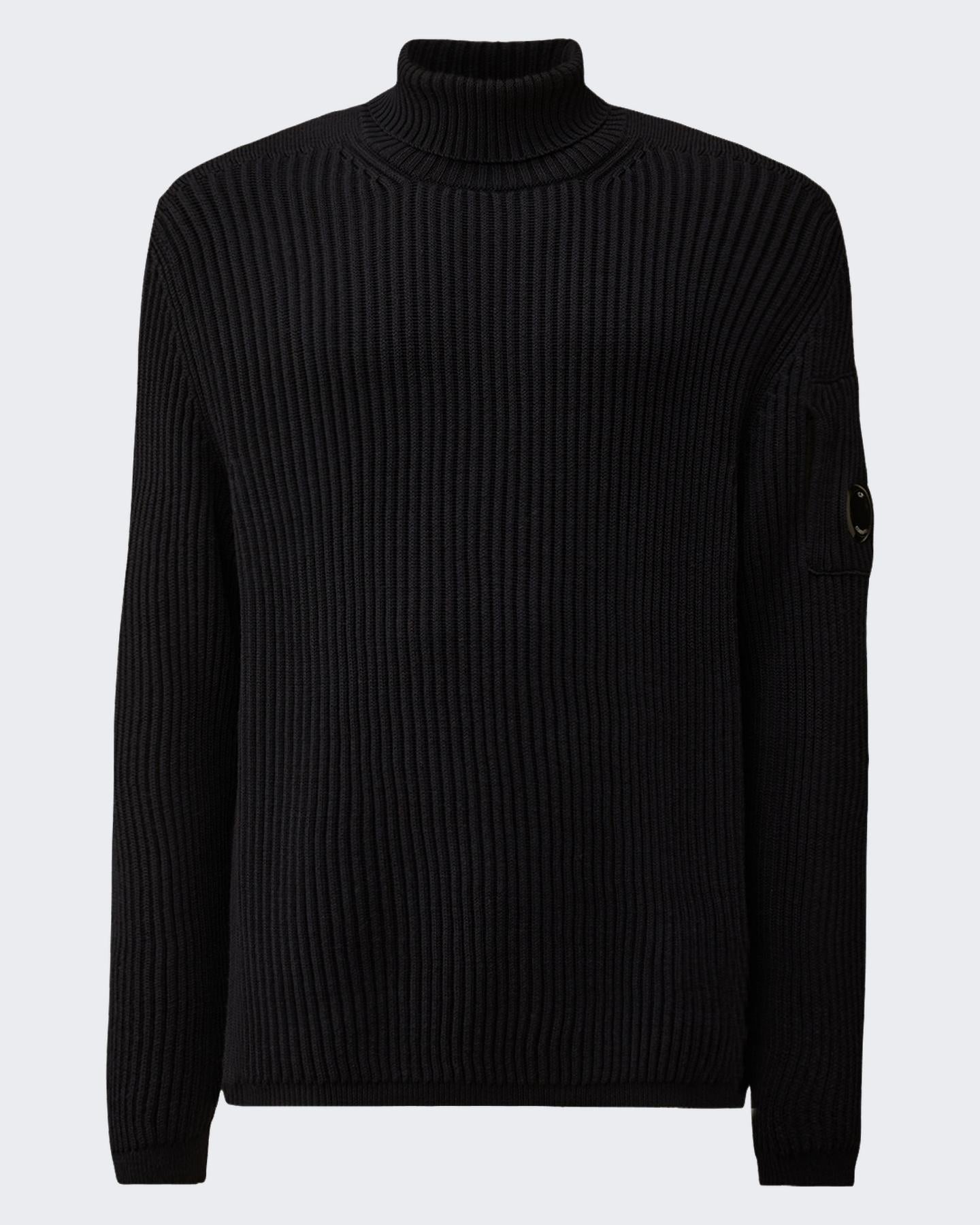 C.P.Company Heren Re - Wool Zip Cardigan Blauw - Eleganza.nl