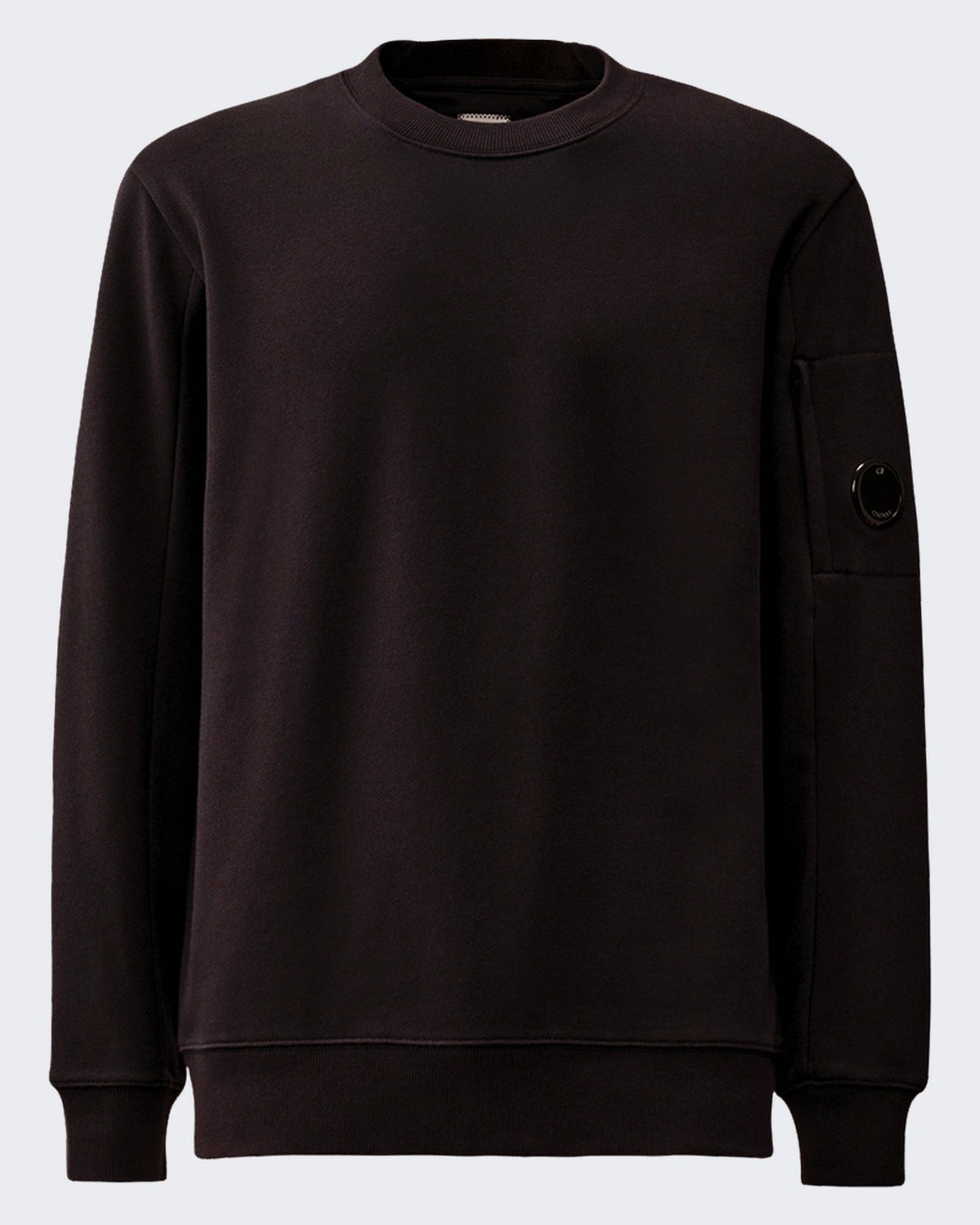 C.P.Company Heren Sweater met ronde hals in gemêleerde stof Grijs - Eleganza.nl