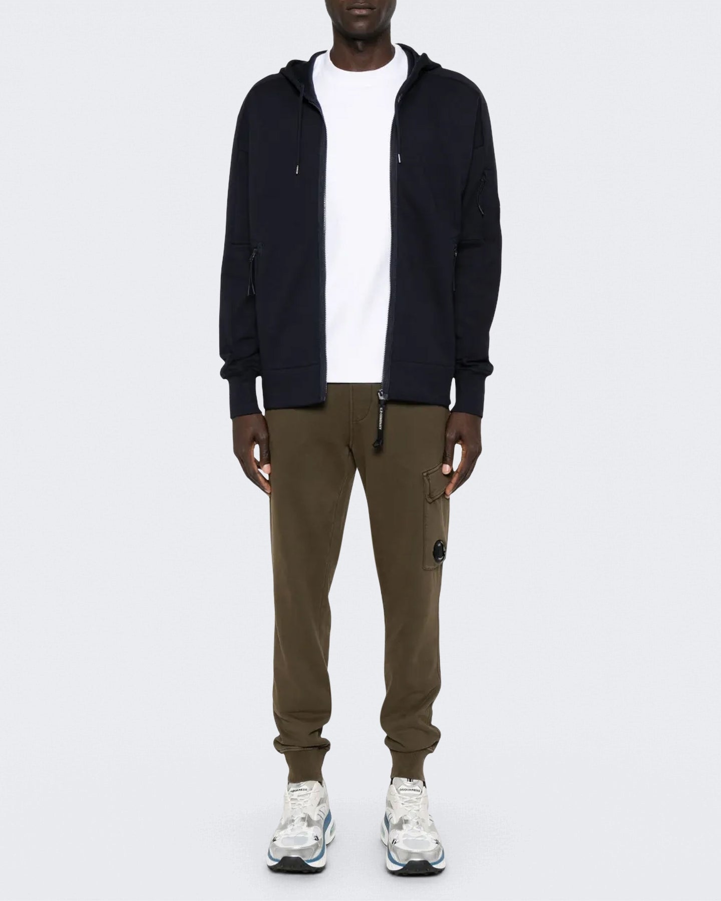 C.P.Company Heren Sweatshirts - Hooded Open - Eleganza.nl