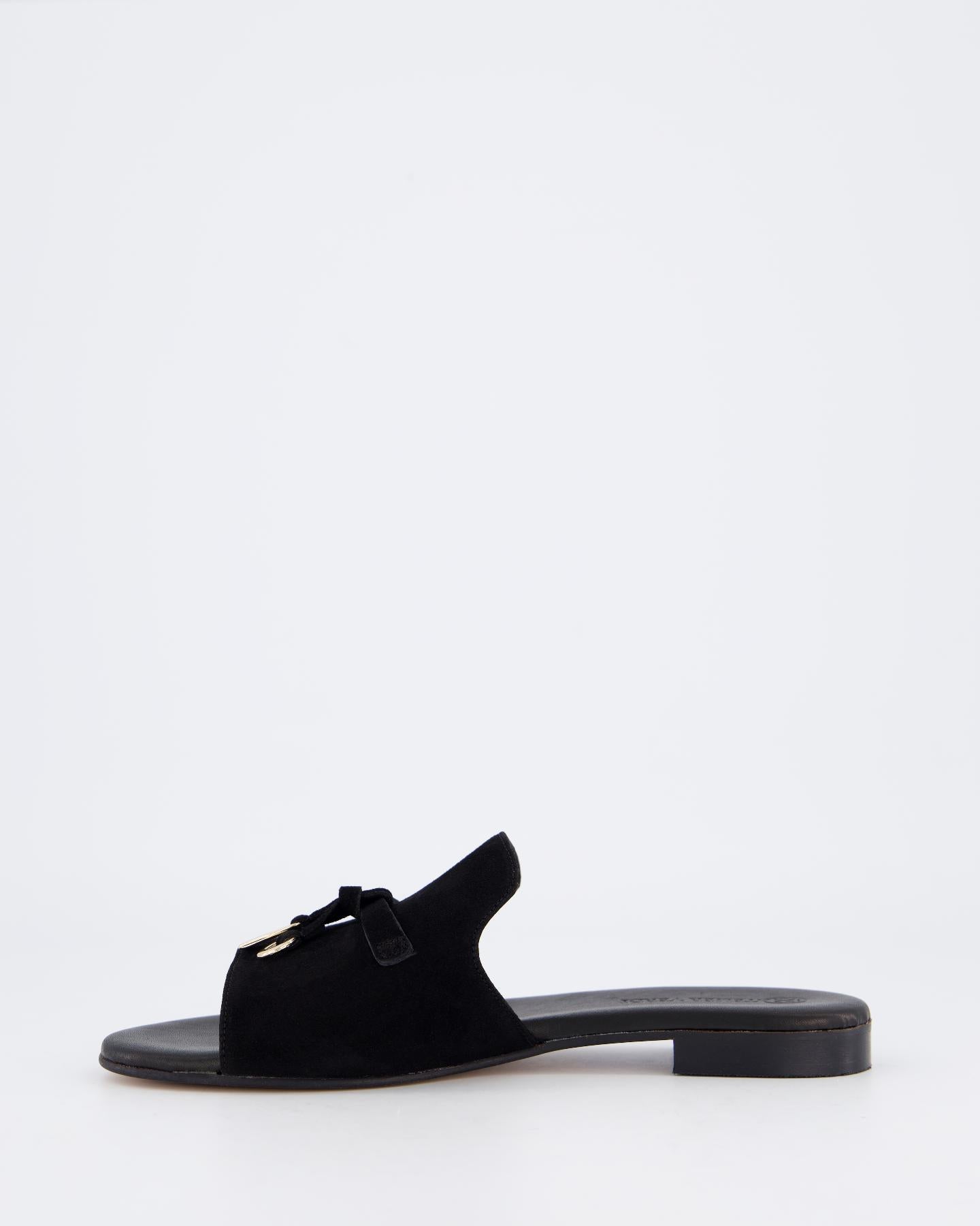Dames Molly Slipper Zwart