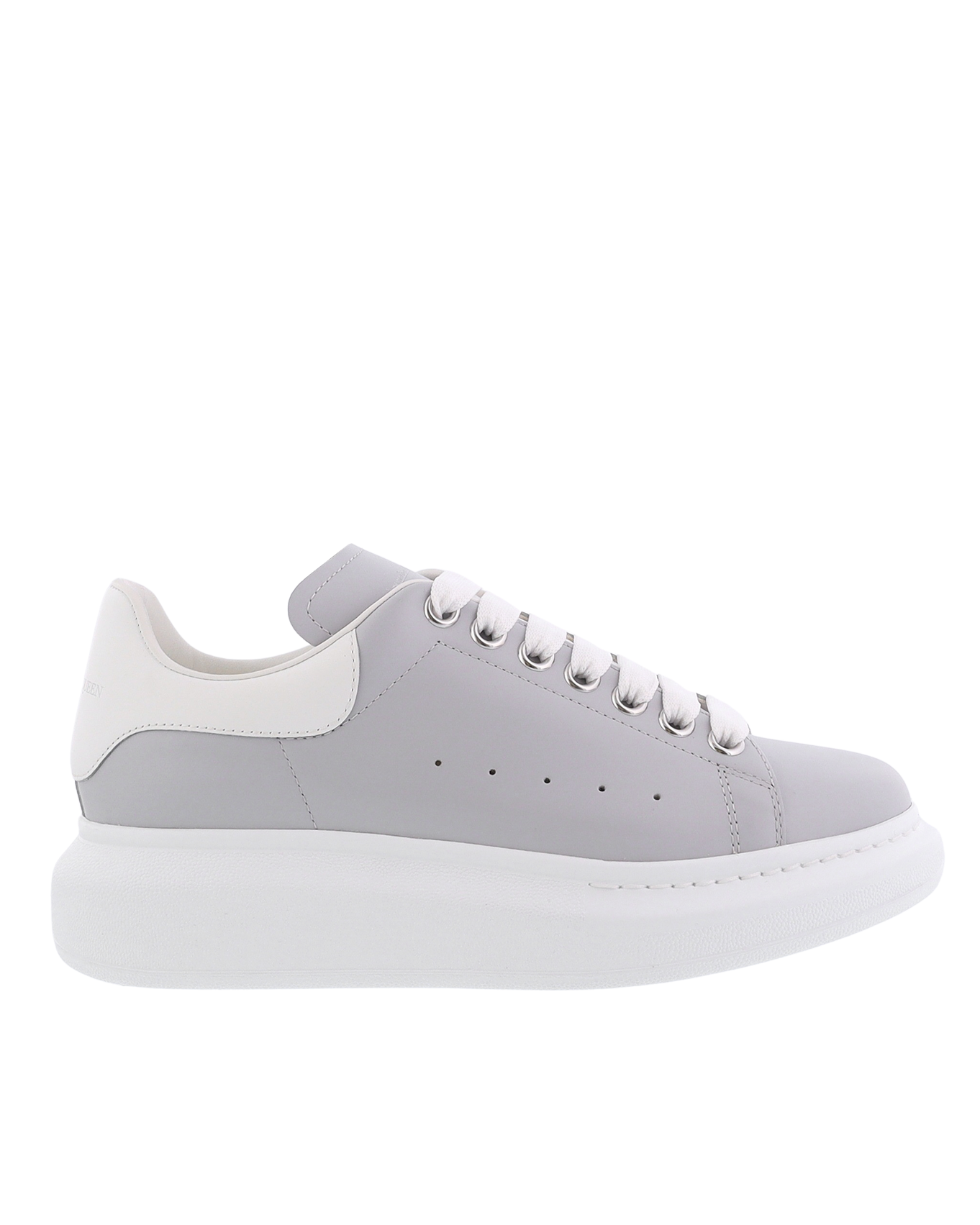 Alexander mcqueen white and grey deals