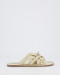 Women's Braided Slipper Metallic/Gold
