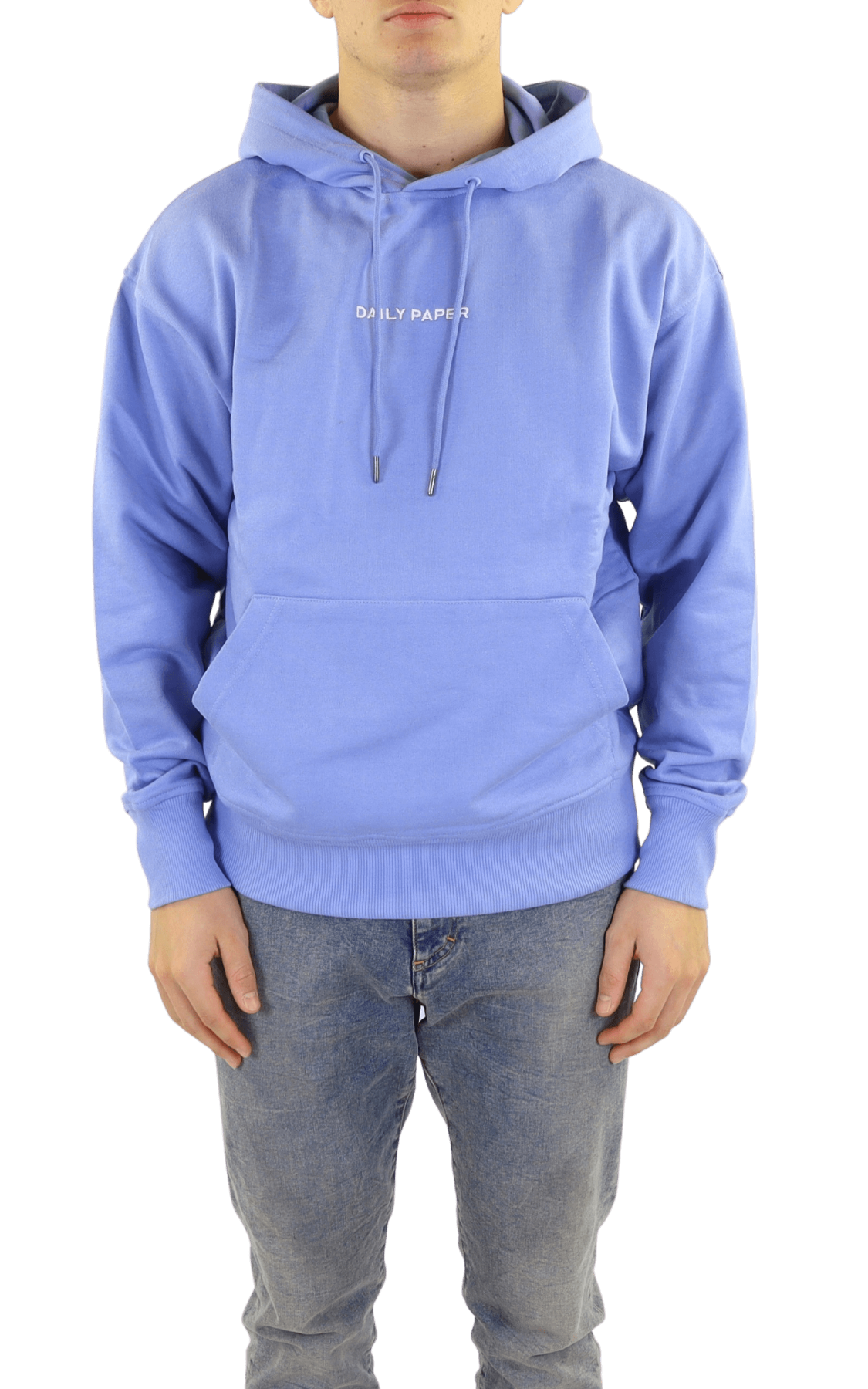 Daily paper top hoodie baby blue