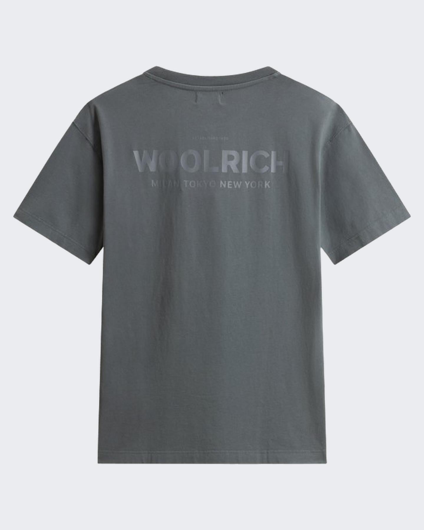 Woolrich Heren Cotton Graphic T-Shirt