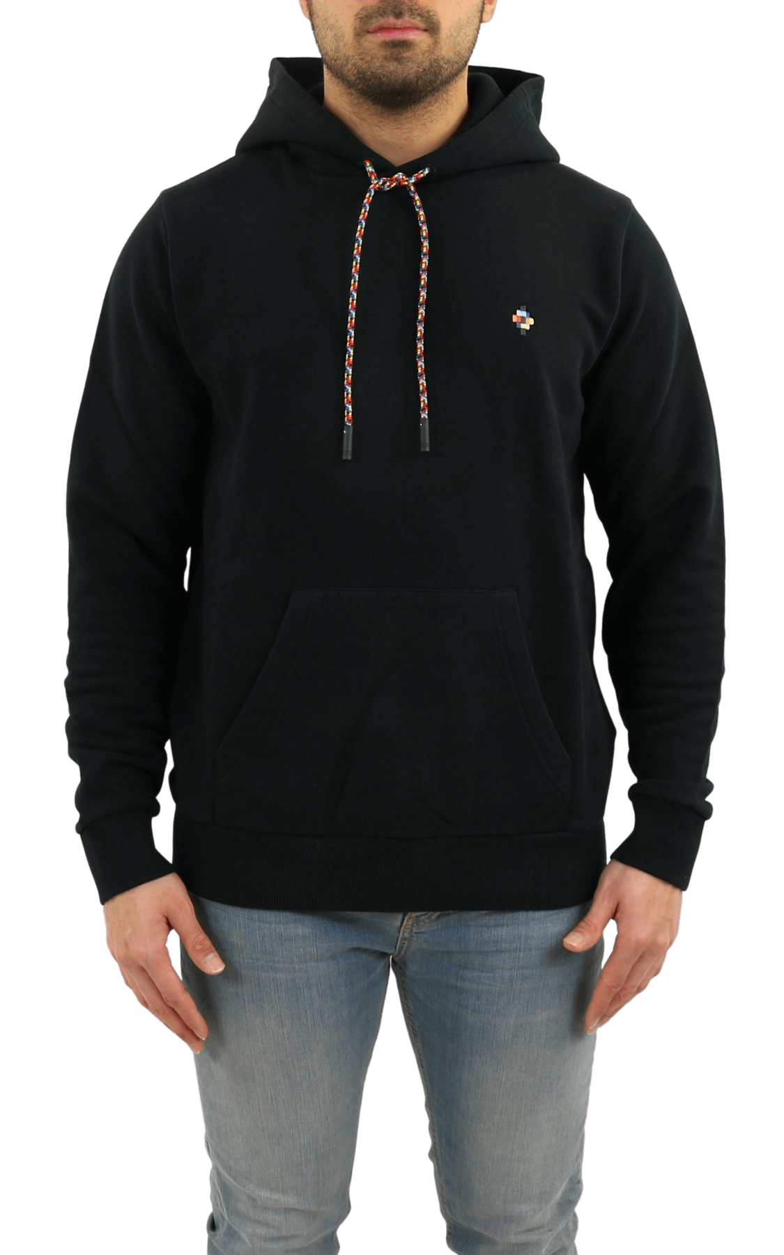 Men Colorful Cross Regular Hood B
