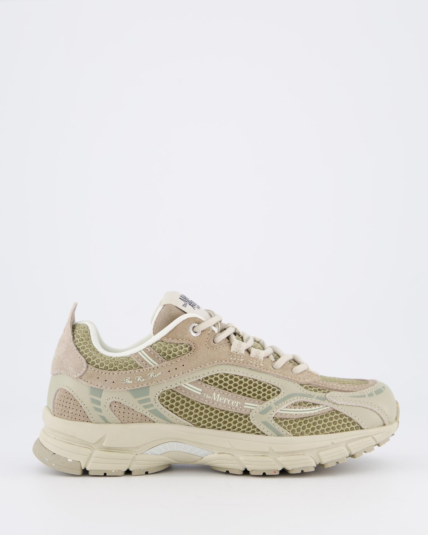 Dames The Re-Run Suede Beige