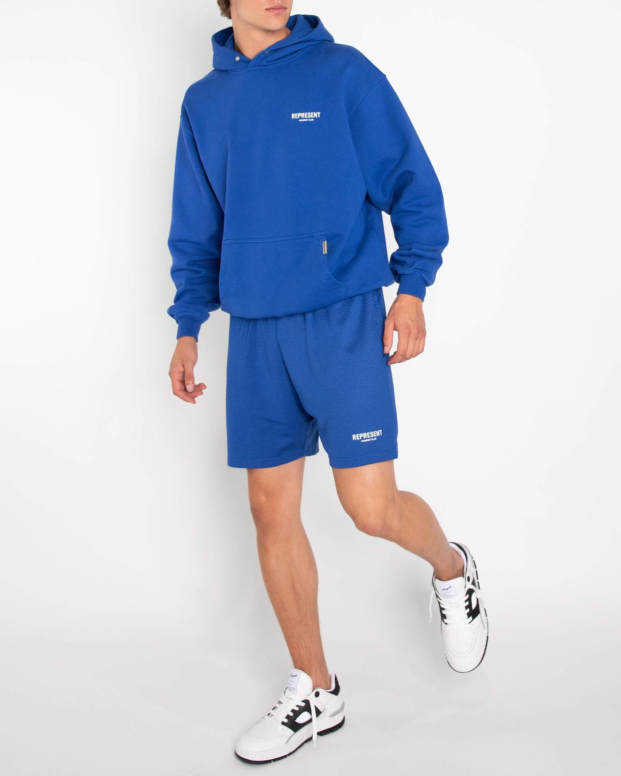 Represent Heren Owners Club Track Short Blauw – foto 6