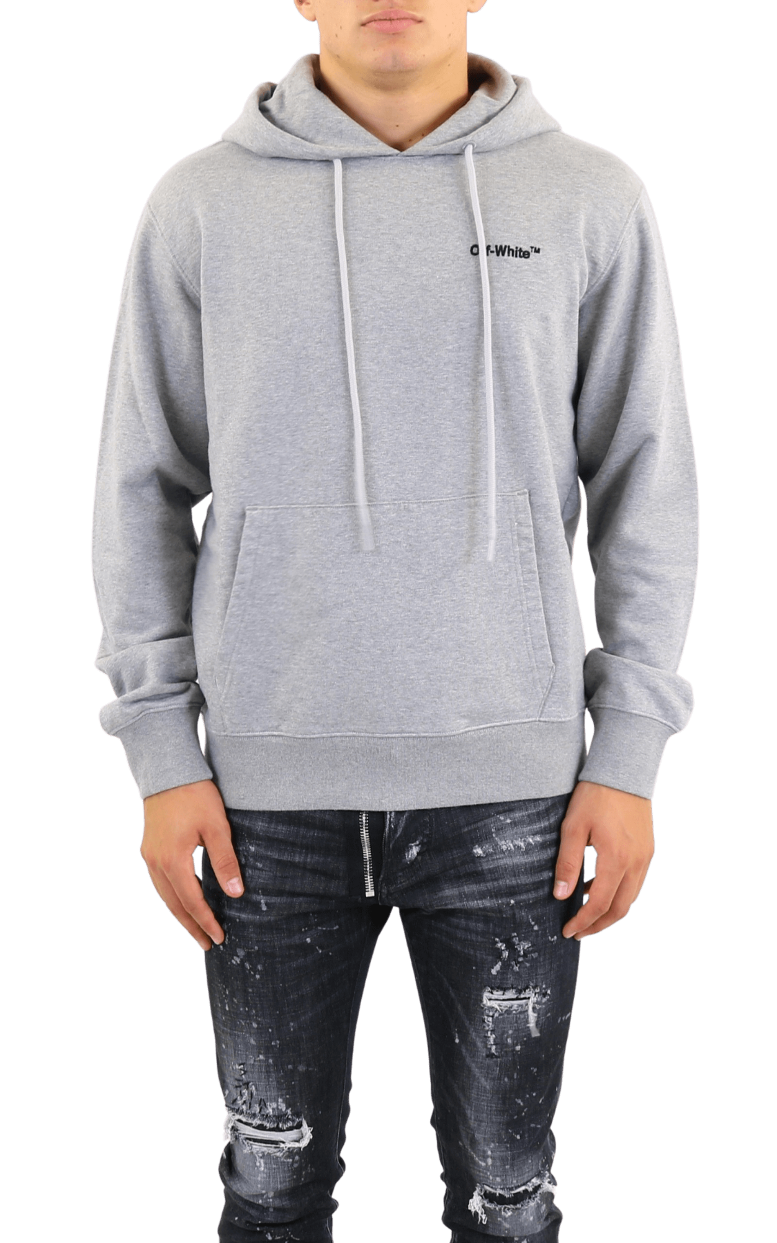 Mens off 2025 white sweatshirt