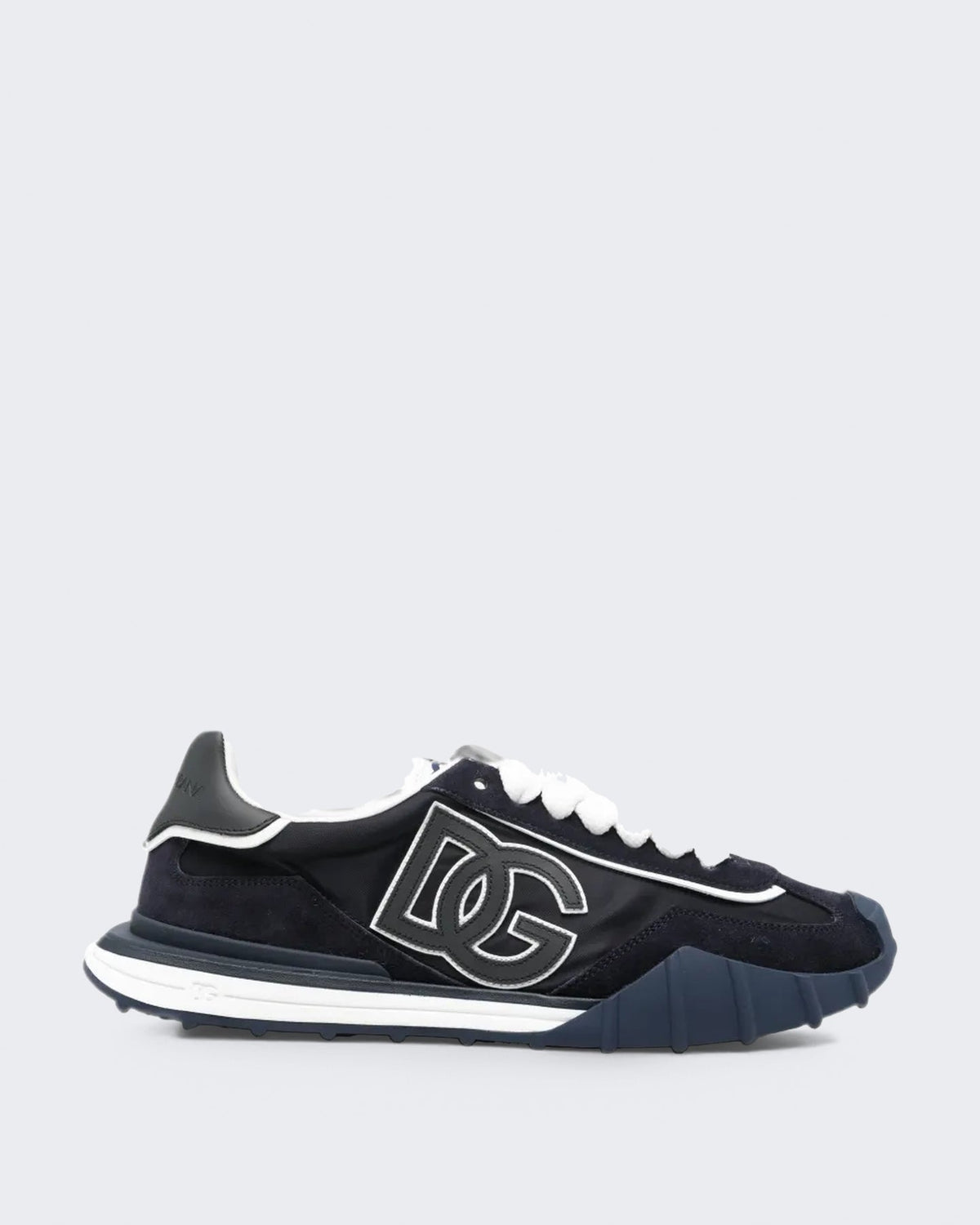 Dolce&Gabbana Heren Low-top sneakers blauw wit - Eleganza.nl