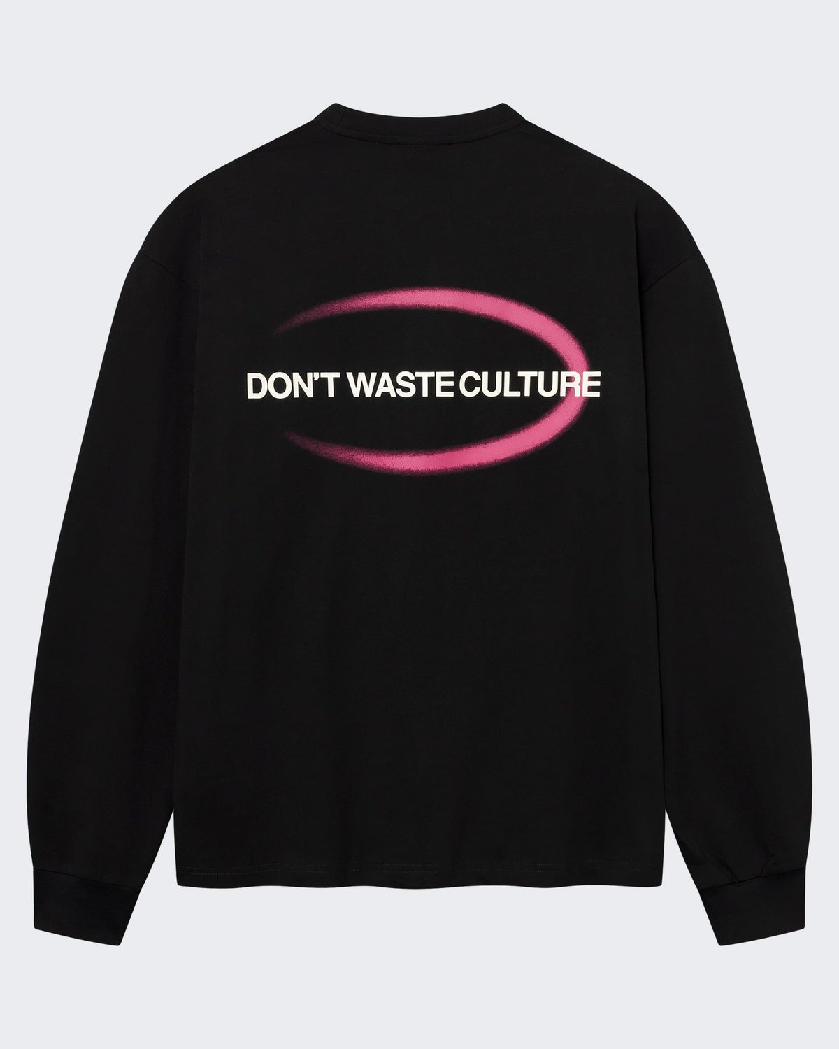 Don't Waste Culture Heren Tavi Longsleeve-Black Zwart - Eleganza.nl