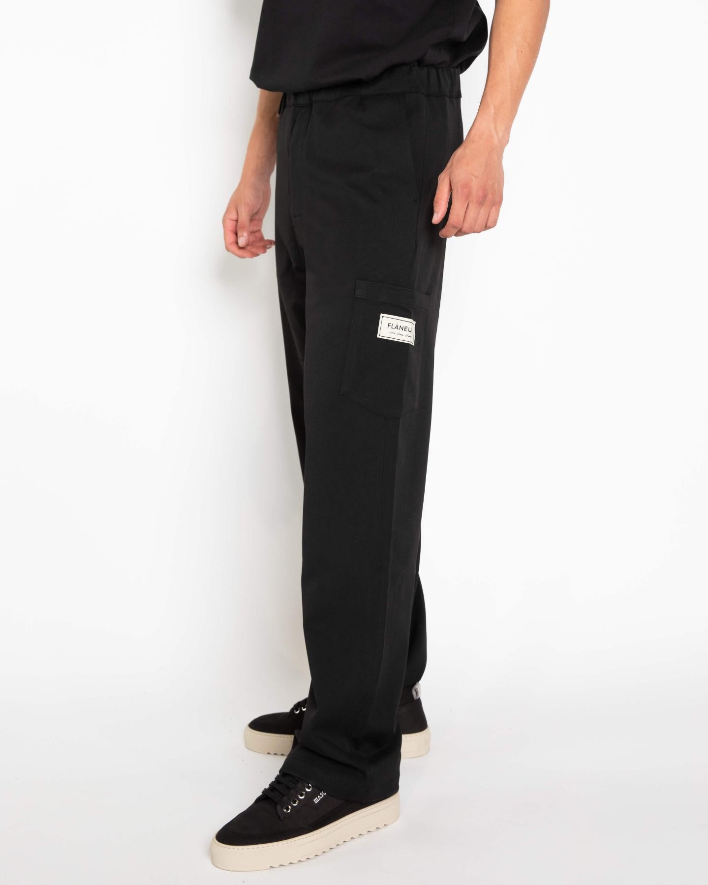 Men Atelier Trousers Black