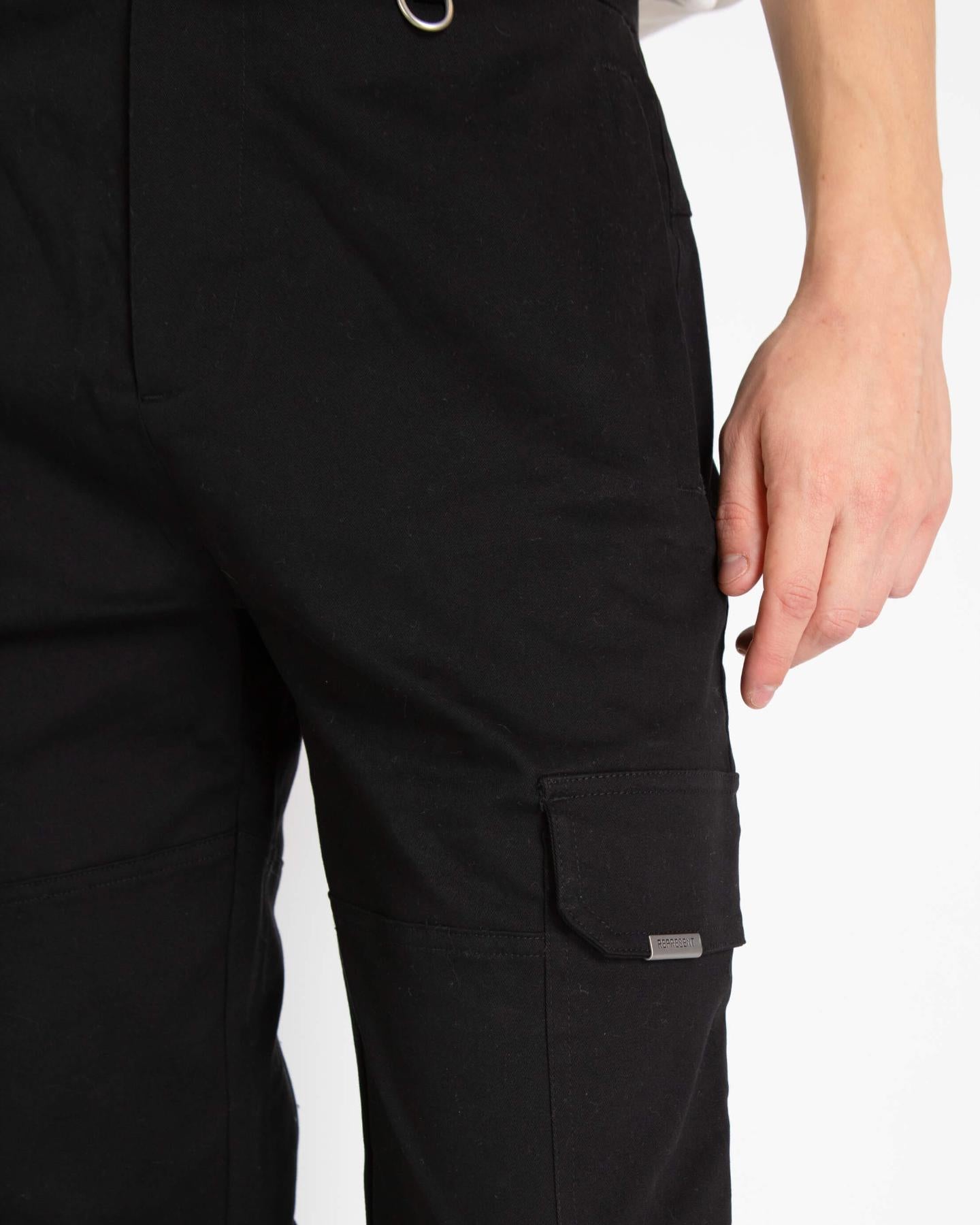 Men Cargo Pant Black