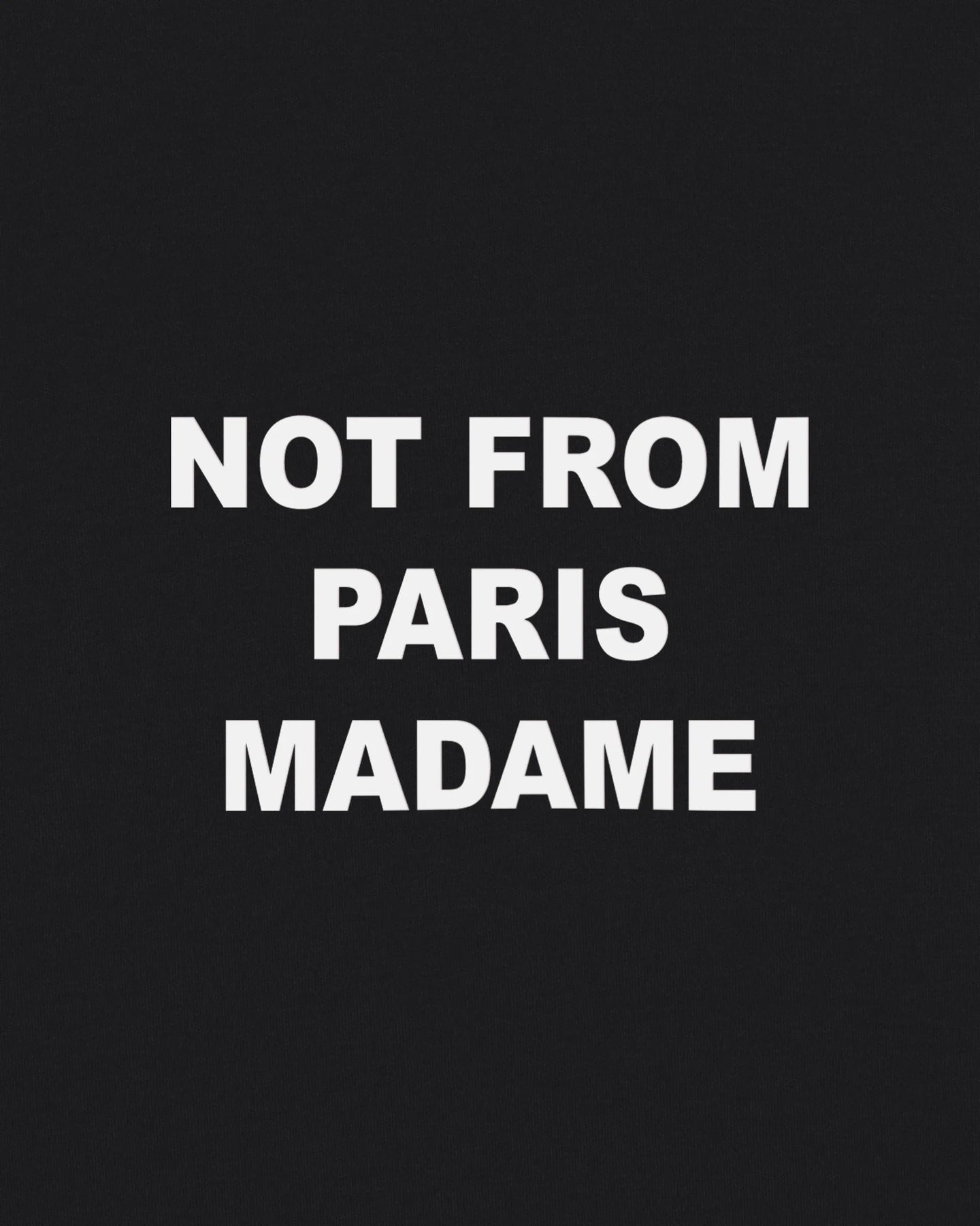 Drole De Monsieur Heren Bold Slogan T-Shirt Zwart - Eleganza.nl