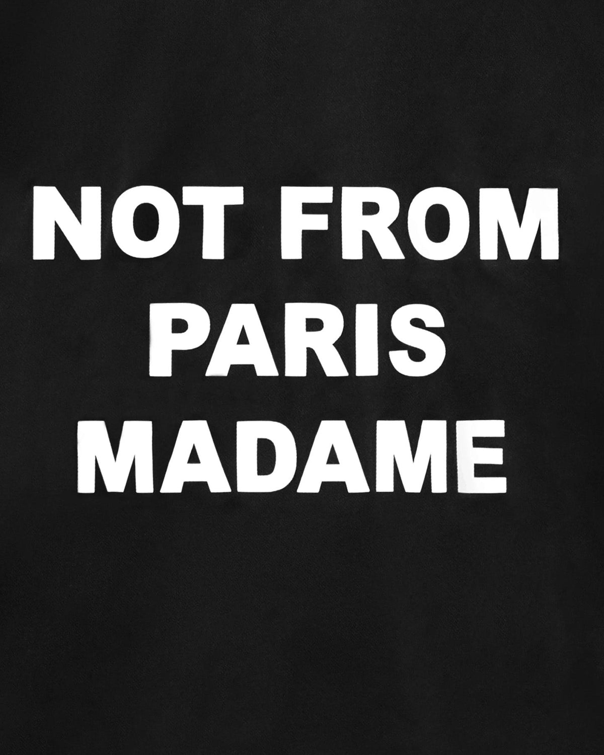 Drole De Monsieur Heren Slogan Jacket Zwart - Eleganza.nl