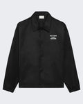 Men's Slogan Jacket Black — huidige kleur