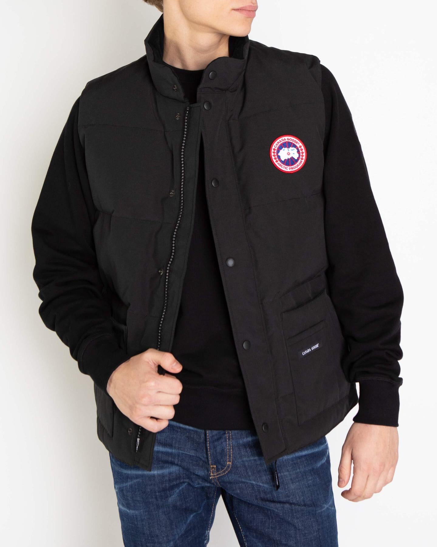 Canada goose body warmer black sale