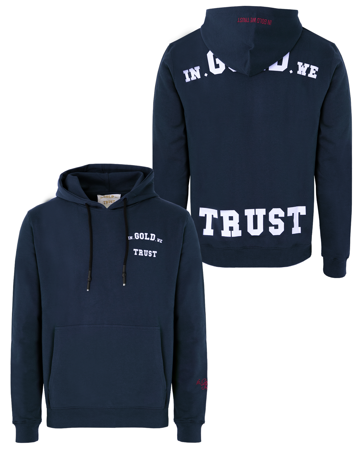 In gold 2025 we trust pullover