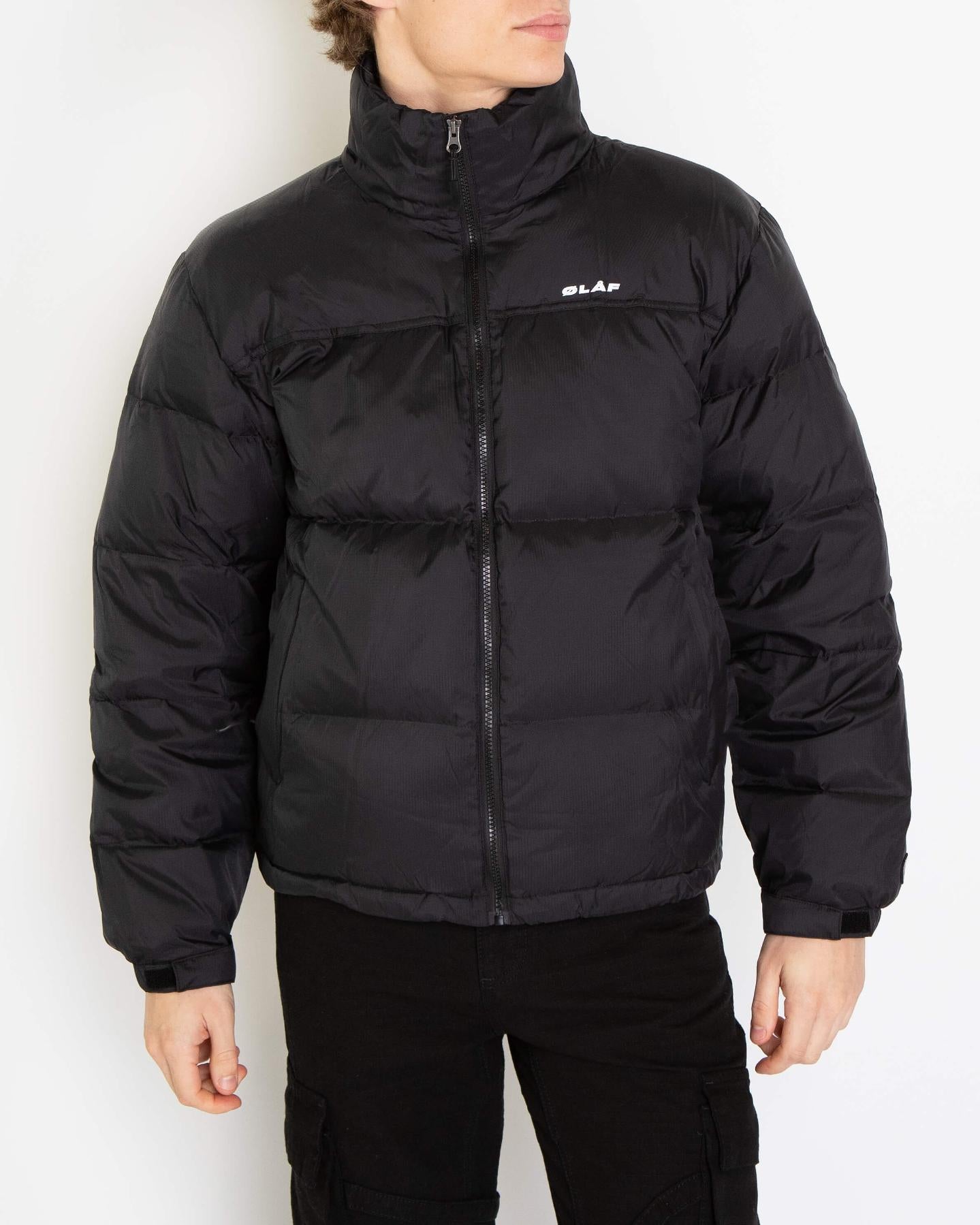 Men Puffer Jacket Black