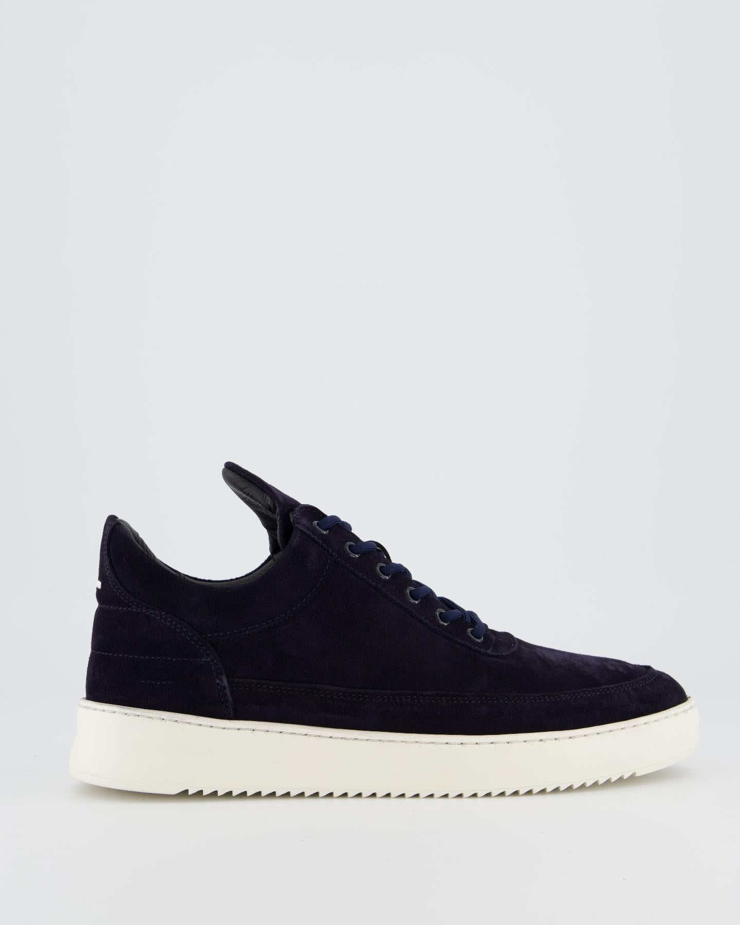 Men Low top suede blue