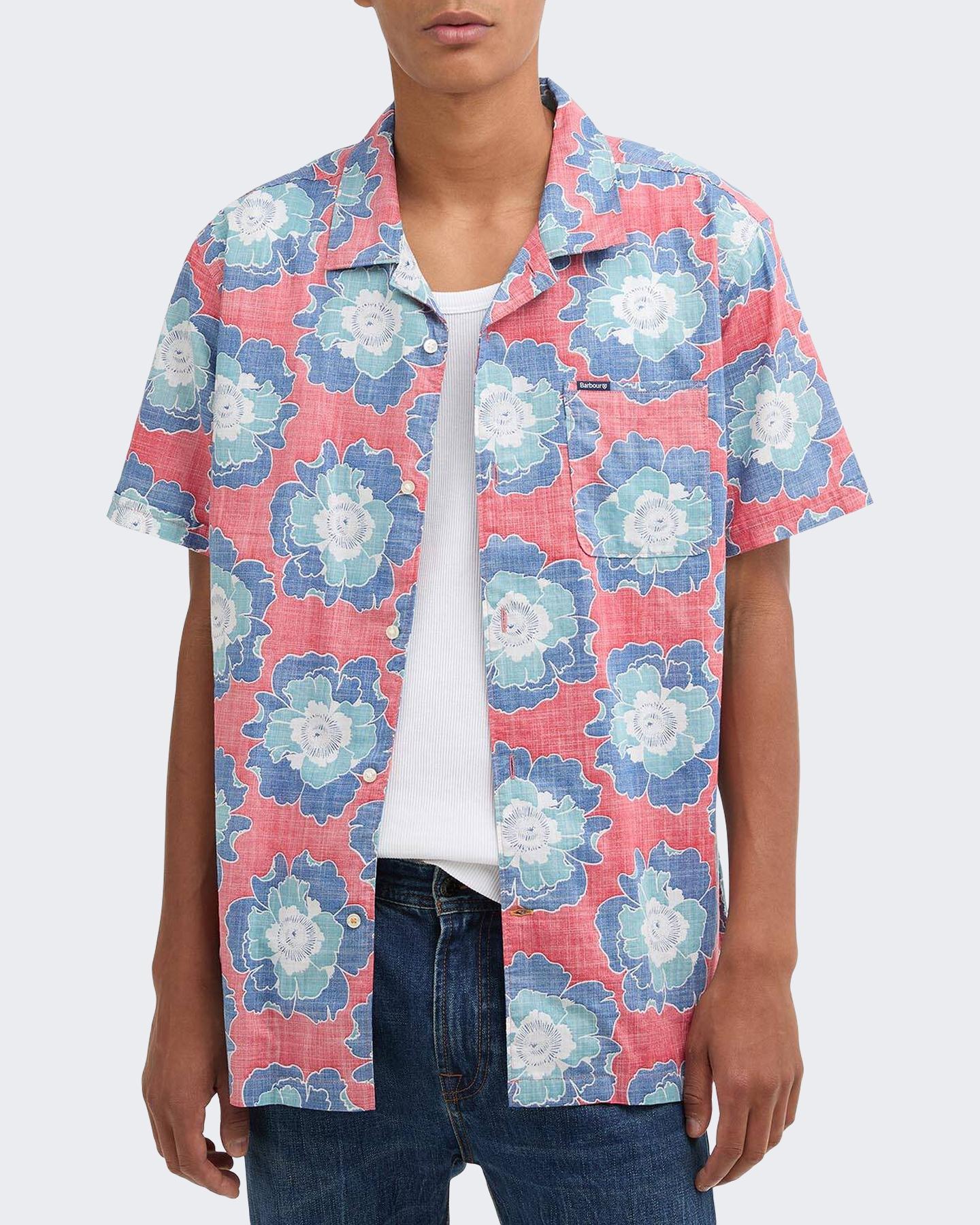 Heren Hauxley Printed Summer Fit Shi