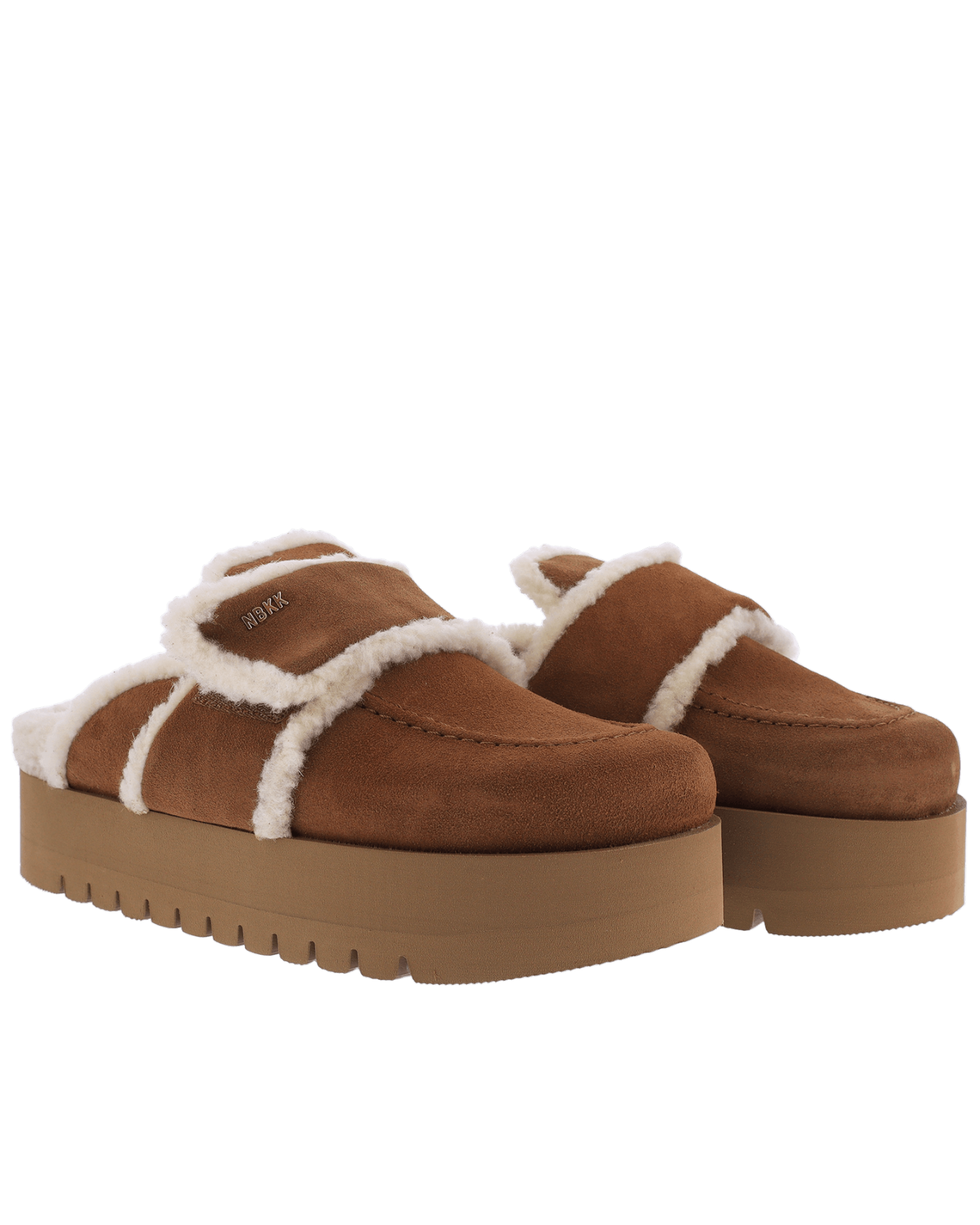 Women Teddy Chunky Fur Beige