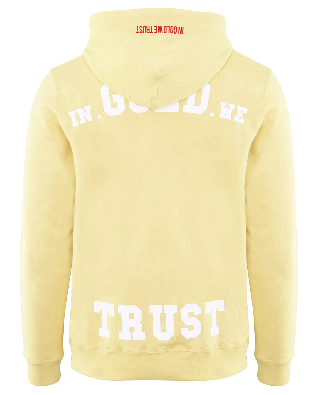 In gold we discount trust hoodie kind