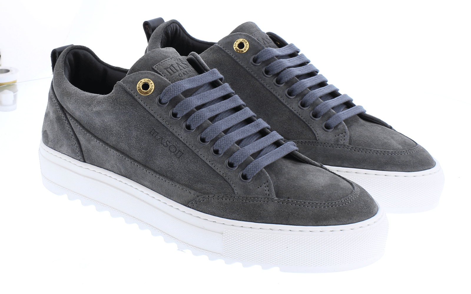Eleganza.nl Eleganza.nl Dames, Heren Tia - Suede - Dark Grey - Eleganza.nl