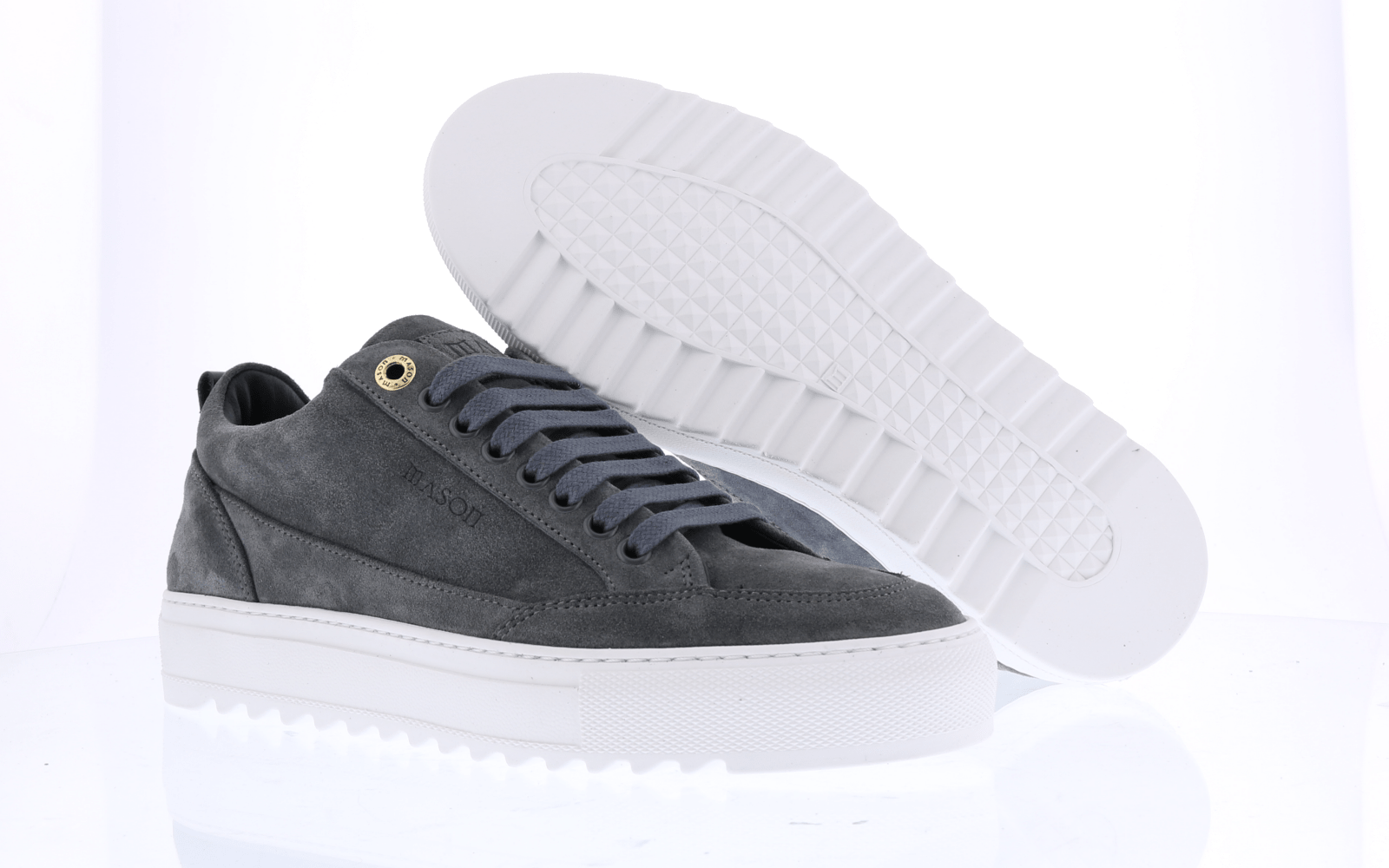 Eleganza.nl Eleganza.nl Dames, Heren Tia - Suede - Dark Grey - Eleganza.nl