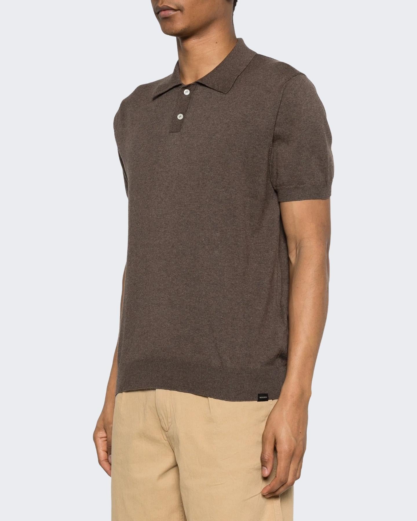 Heren Knitted Polo