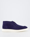 Atelier Verdi Men's Enzo Nubuck Loafer Navy