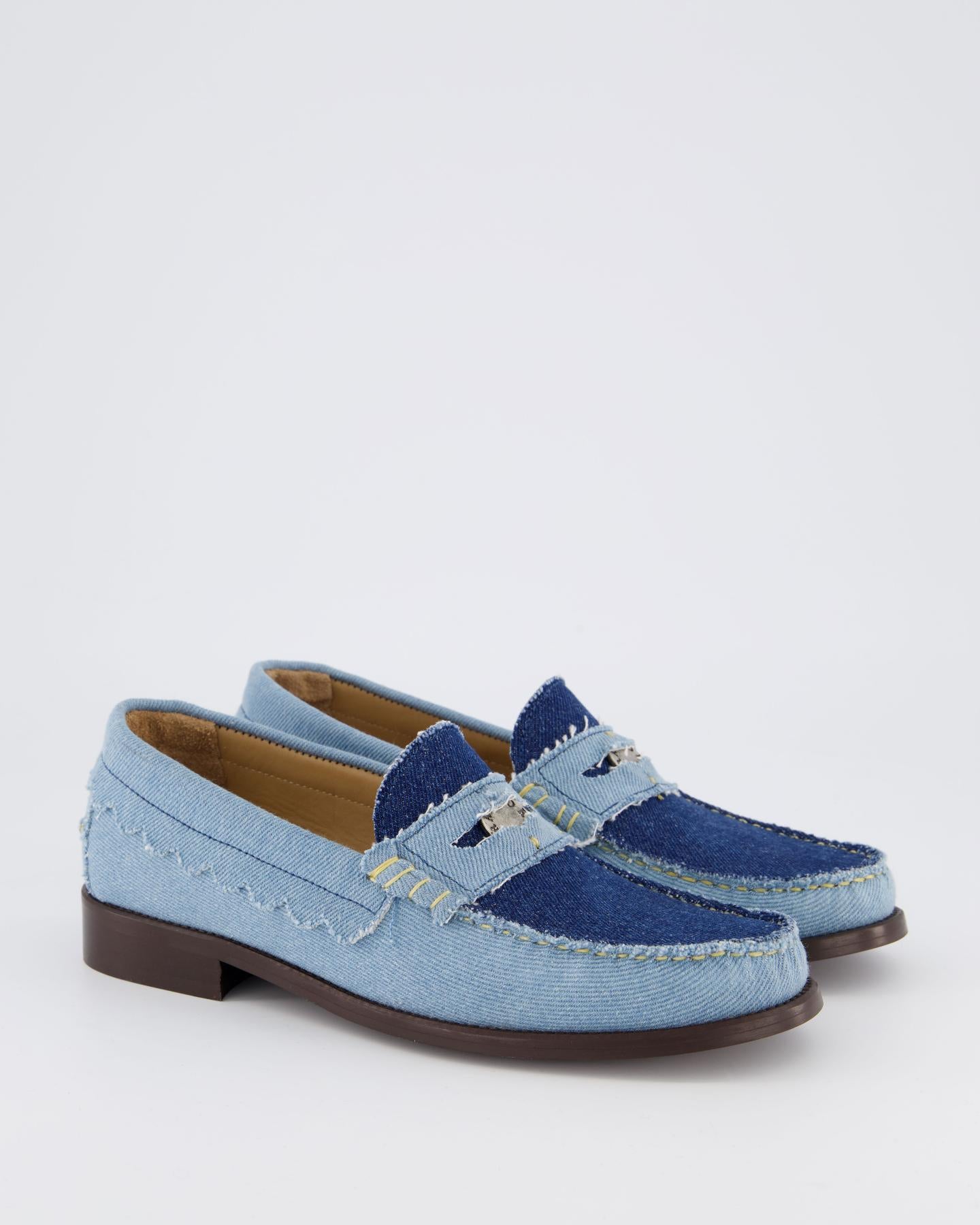 Dames Coin Loafer Blauw/Jeans