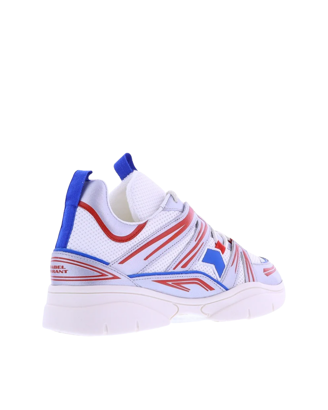 Isabel Marant Dames Kindsay Sneaker Wit/Zilver – foto 3