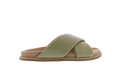 Women Leather Band Slipper