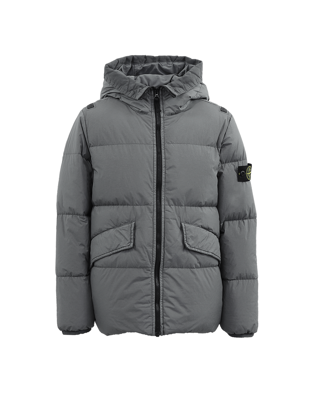 Kids Giubbotto Vera Piuma Gray