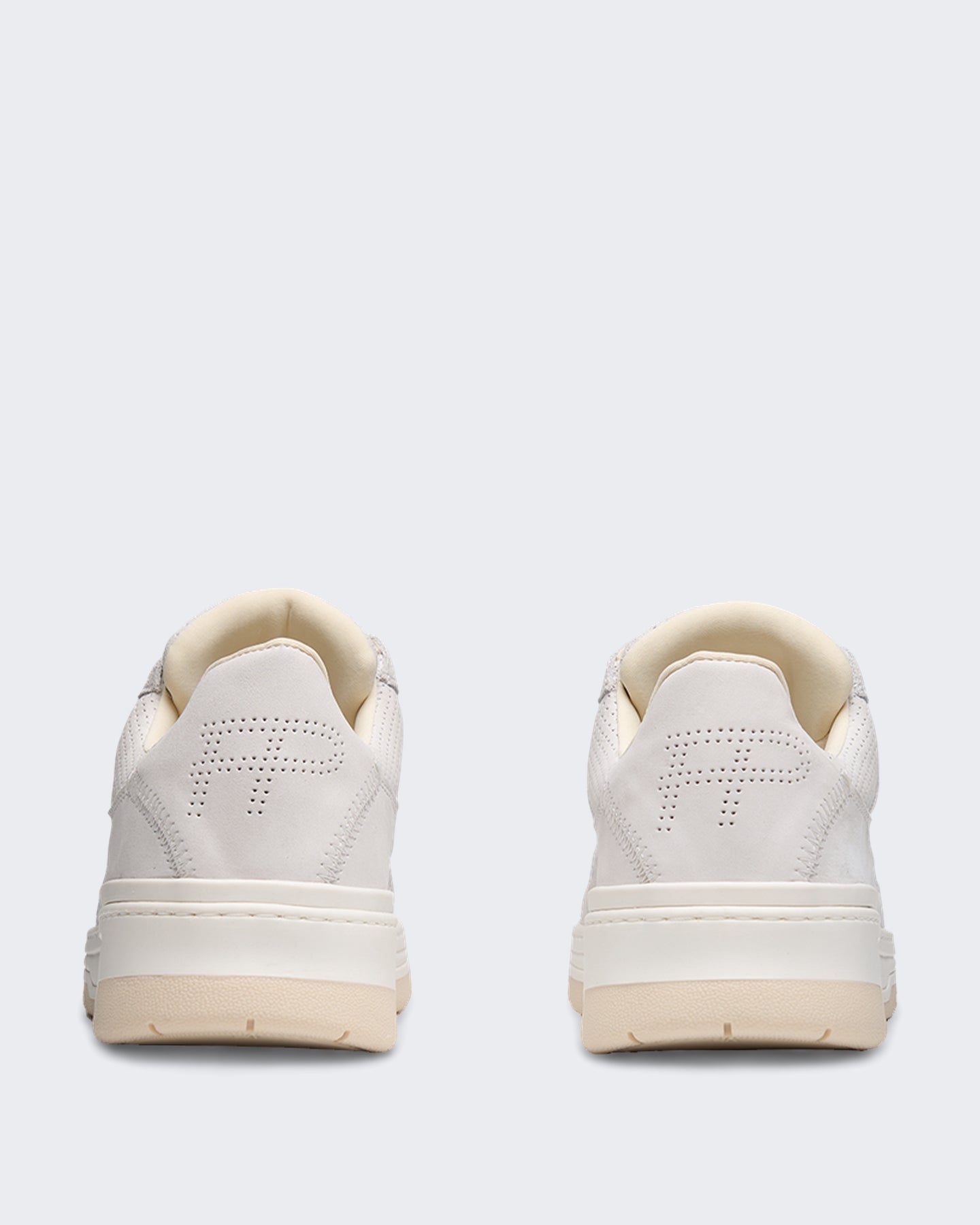 Filling Pieces Heren Cruiser suède sneaker in wit - Eleganza.nl