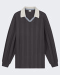 Filling Pieces Men's Knit Football Jersey in Grey